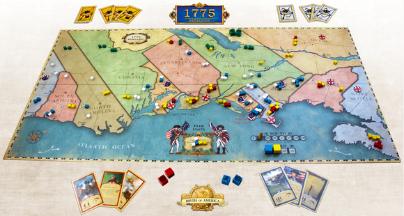 UPDATE! Tournament Results: 1775: Rebellion Tournament at PrezCon 2019!
