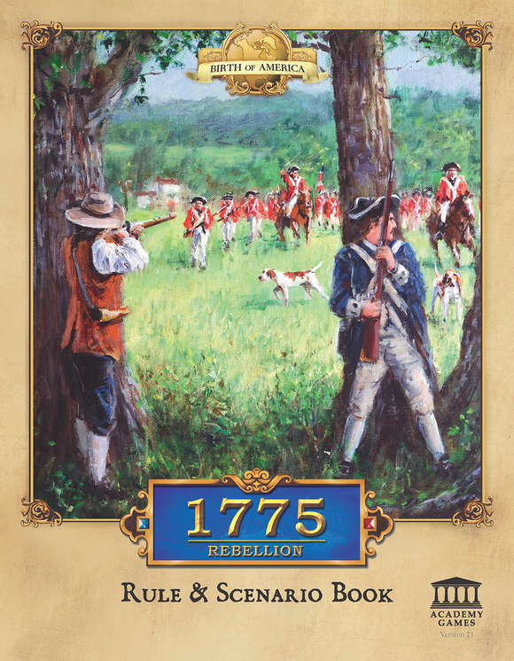 1775 Rebellion Rulebook Update