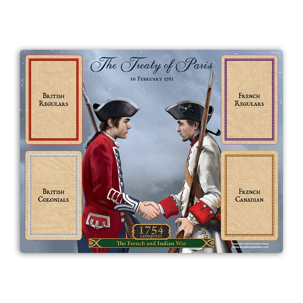 Birth of America: 1754 Treaty of Paris Board