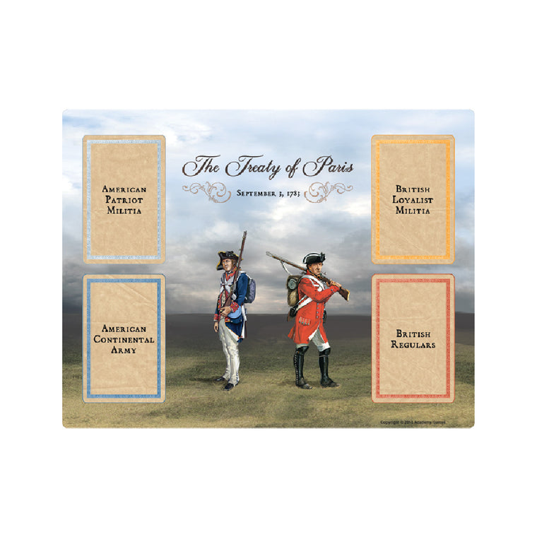 Birth of America: 1775 Treaty of Paris Board