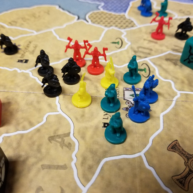 Birth of Europe: Extra 878 Vikings Army Unit Figures Set (15mm Scale)