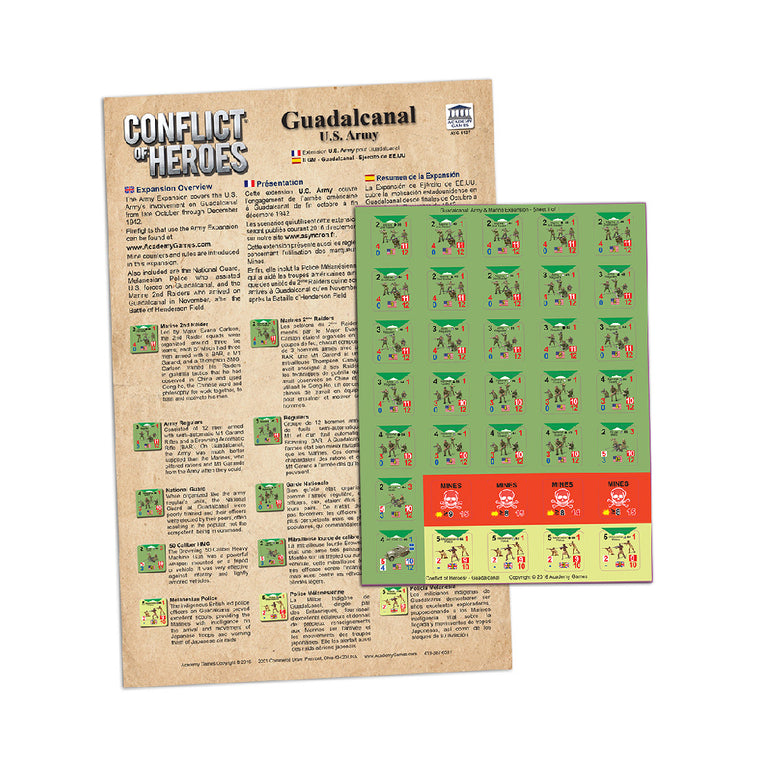 Conflict of Heroes: Guadalcanal US Army Expansion