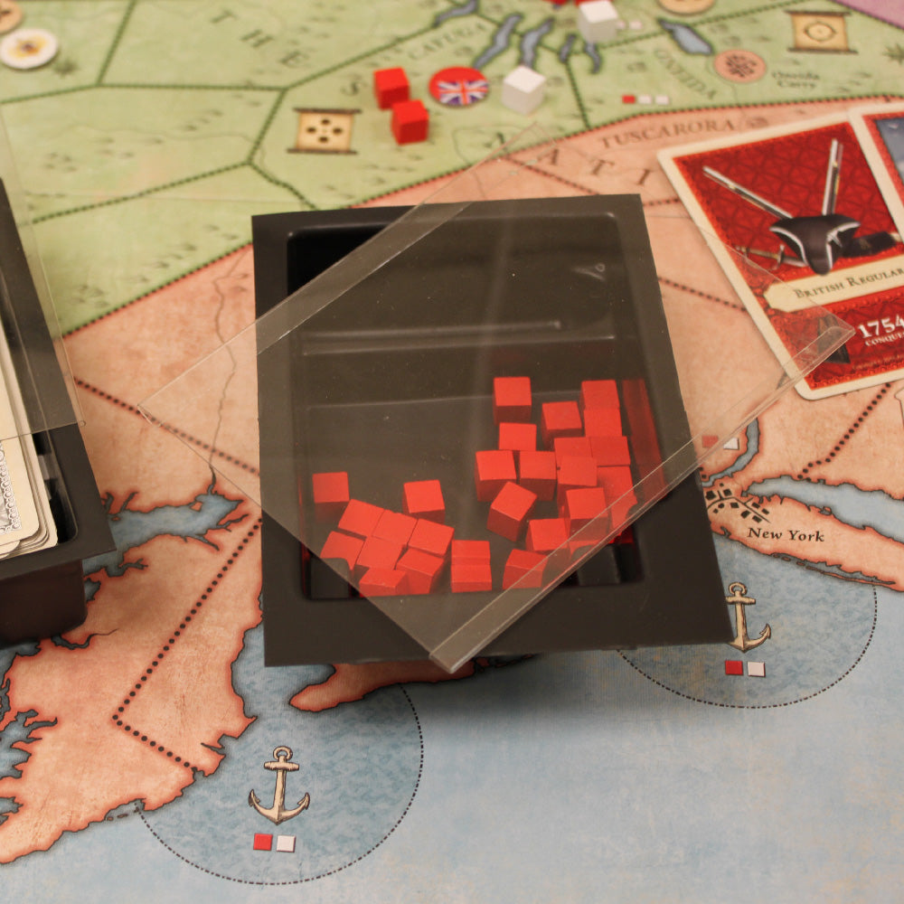 Birth of America/Europe Tray Lid Covers